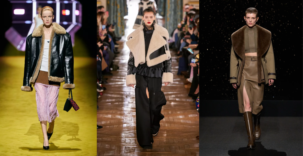 Как и с чем носить дубленки