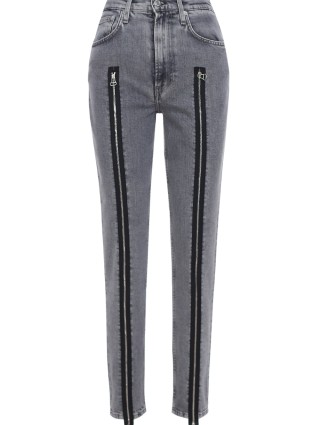 Серые джинсы HELMUT LANG: фото - Invogue