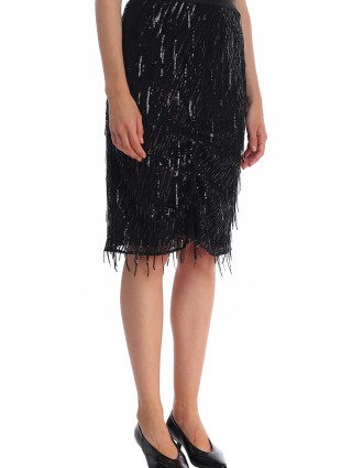 Чёрная юбка DOROTHEE SCHUMACHER: фото 3 - Invogue