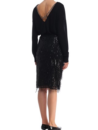 Чёрный свитер DOROTHEE SCHUMACHER: фото 2 - Invogue