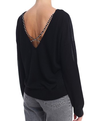 Чёрный свитер DOROTHEE SCHUMACHER: фото 4 - Invogue