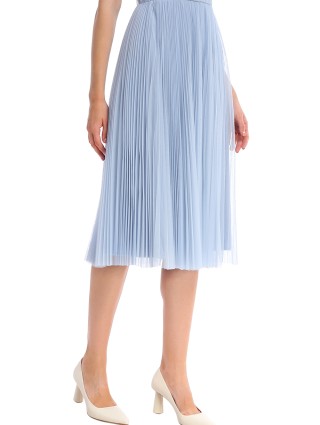 Голубая юбка MAX&CO: фото 3 - Invogue