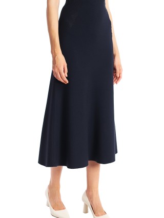 Тёмно-синяя юбка MAX&CO: фото 3 - Invogue