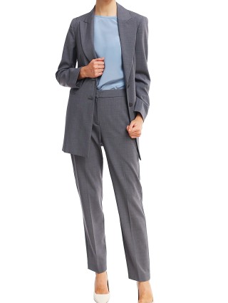 Серые брюки MAX&CO: фото 1 - Invogue