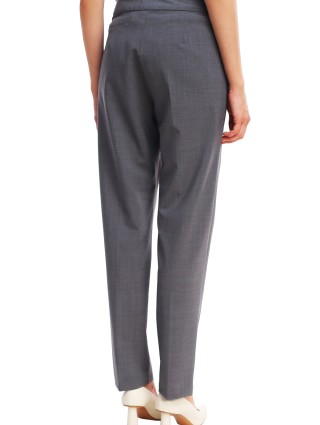 Серые брюки MAX&CO: фото 4 - Invogue