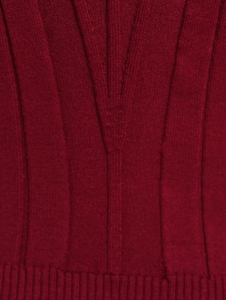 Бордовый свитер MAX&CO: фото 4 - Invogue