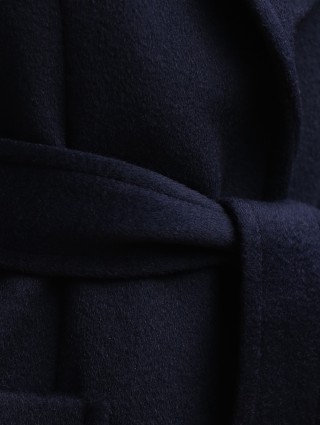 Синее  пальто MAX&CO: фото 5 - Invogue