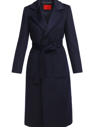 Синее  пальто MAX&CO: фото - Invogue