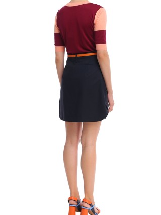 Темно-синя спідниця MAX&CO : фото 2 - Invogue