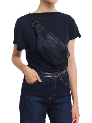 Тёмно-синяя сумка MAX&CO: фото 2 - Invogue