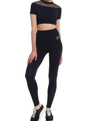 Чёрные брюки KENZO: фото 1 - Invogue