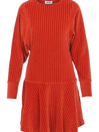 Коричневое платье KENZO: фото - Invogue