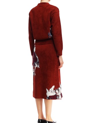 Коричневый свитер KENZO: фото 2 - Invogue