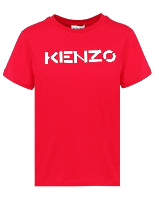 Фиолетовая футболка KENZO: фото - Invogue