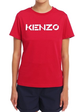 Фиолетовая футболка KENZO: фото 3 - Invogue