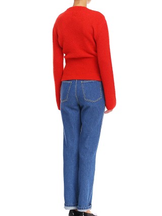 Красный свитер KENZO: фото 2 - Invogue