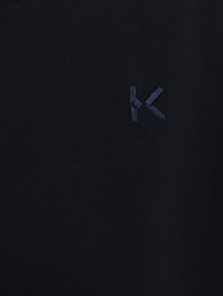 Чёрная футболка KENZO: фото 5 - Invogue