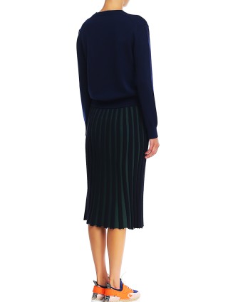 Синий свитер KENZO: фото 2 - Invogue