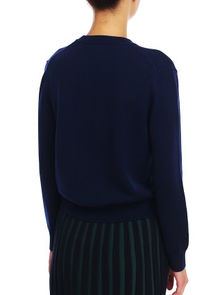 Синий свитер KENZO: фото 4 - Invogue