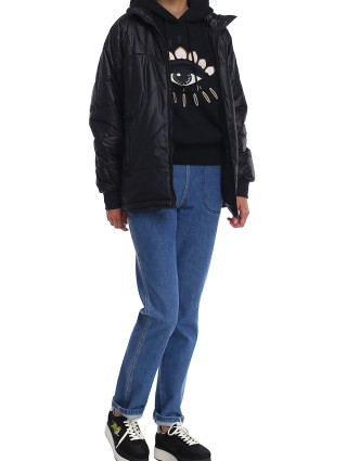 Чёрная куртка KENZO: фото 1 - Invogue