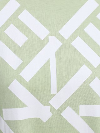 Зелёная футболка KENZO: фото 5 - Invogue