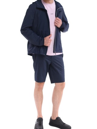 Синяя куртка BOSS: фото 1 - Invogue