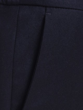 Тёмно-синие брюки BOSS: фото 6 - Invogue