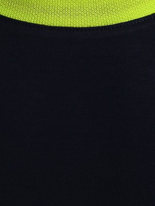 Тёмно-синяя футболка BOSS: фото 4 - Invogue