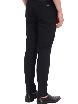 Чёрные брюки BOSS: фото 4 - Invogue