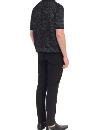 Чорне поло BOSS : фото 2 - Invogue