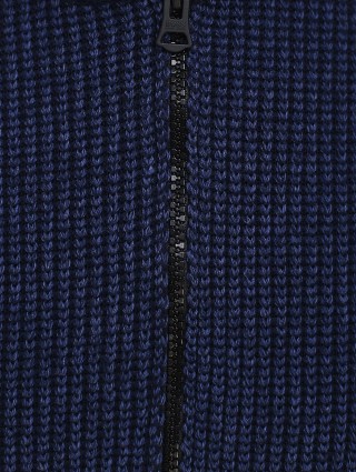 Тёмно-синий кардиган BOSS: фото 5 - Invogue