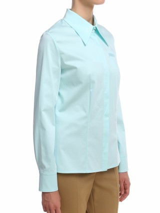 Блакитна сорочка OLENICH : фото 3 - Invogue