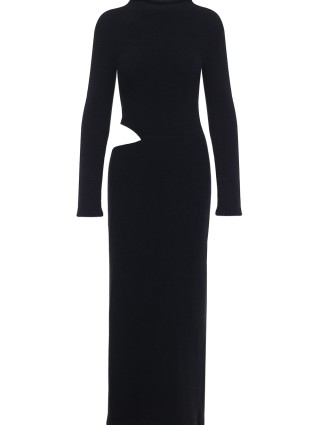 Чёрное платье OLENICH: фото - Invogue