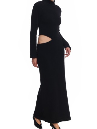 Чёрное платье OLENICH: фото 1 - Invogue