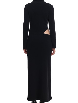 Чёрное платье OLENICH: фото 4 - Invogue