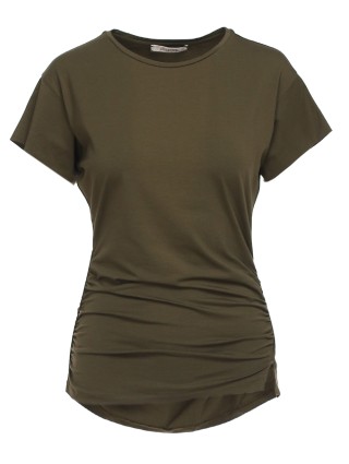 Зелёная футболка DOROTHEE SCHUMACHER: фото - Invogue