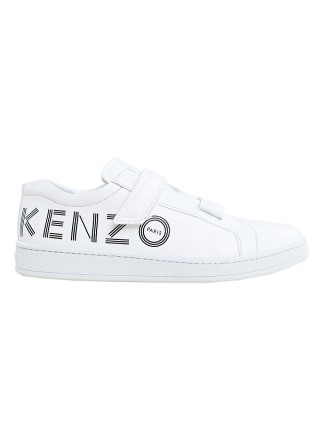 Белые сникерсы KENZO: фото - Invogue