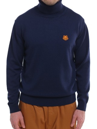 Синий свитер KENZO: фото 3 - Invogue