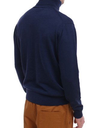 Синий свитер KENZO: фото 4 - Invogue