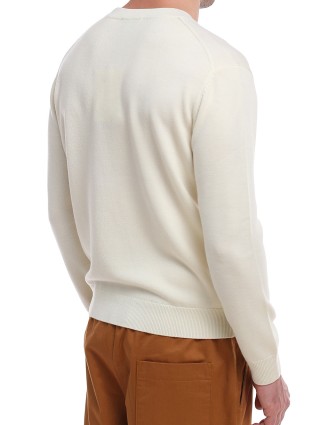 Бежевый свитер KENZO: фото 4 - Invogue