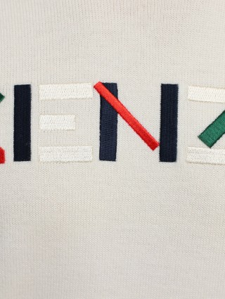 Бежевый свитер KENZO: фото 5 - Invogue