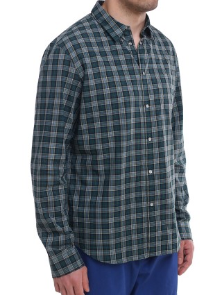 Зелёная рубашка KENZO: фото 3 - Invogue