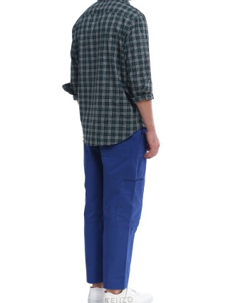 Зелёная рубашка KENZO: фото 2 - Invogue