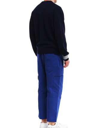 Синий свитер KENZO: фото 2 - Invogue