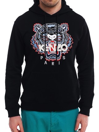 Черное худи KENZO: фото 3 - Invogue