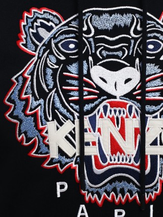 Черное худи KENZO: фото 5 - Invogue