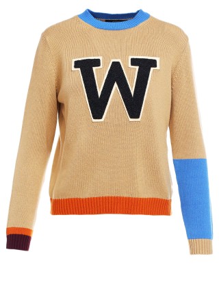 Бежевый свитер WEEKEND MAX MARA: фото - Invogue