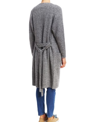 Сірий кардиган WEEKEND MAX MARA : фото 2 - Invogue