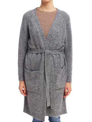 Сірий кардиган WEEKEND MAX MARA : фото 3 - Invogue