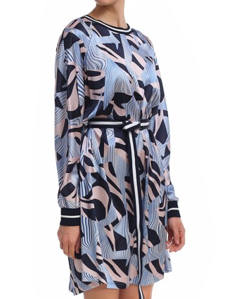 Синее платье MARC CAIN: фото 3 - Invogue